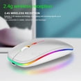 thumbnail image 3 of Wireless Mouse For Laptop PC Bluetooth Rechargeable Mouses Wireless Computer Silent Mice LED Backlit Ergonomic Gaming Mouse, 3 of 9