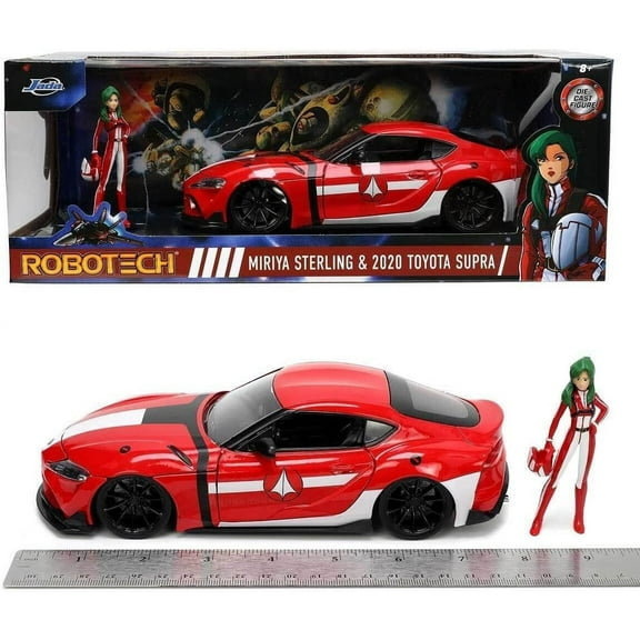 Robotech 2020 Toyota Supra 1:24 Vehicle & Miriya Figure