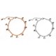 thumbnail image 5 of Braceletas de tobillo en capas ajustables accesorios accesorios adornos de San Valentín regalos cadenas de pies para vacaciones de vacaciones plata Inevent AP009293-02, 5 of 7