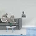 thumbnail image 2 of Escultura De Gato, Adorno De Mesa, Artesanía, Figura Decorativa, Estatua De Animal Para Dormitorio, Sala De Estar, Oficina, Regalo De Inauguración De La Casa, Figura De Buda Mono, Escultura, 2 of 8