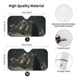 thumbnail image 3 of Windshield Sun Shade Foldable Car Front Window Sunshade For Car Suv Trucks Vans - Best Heat Shield Blocker Visor Cover Blocks Uv Rays And Keeps Your Vehicle Cool-Small, 3 of 5