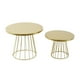 thumbnail image 1 of Matsuzay 2 Pack Gold Cake Stand Kit Platter Cupcake Plate Dessert Wedding Holder Kits de decoración para fiestas, 1 of 1