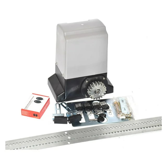 With 4m Or 5m Steel Metal Rails Heavy Duty Automatic AC Sliding Gate Opener For Gate Up To 1200kgs Gate Motor ,Easy to Install