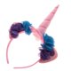 thumbnail image 1 of Tela Cuerno Diadema de Flores Halloween Navidad Disfraz Niños Adultos , Rosado, 1 of 8