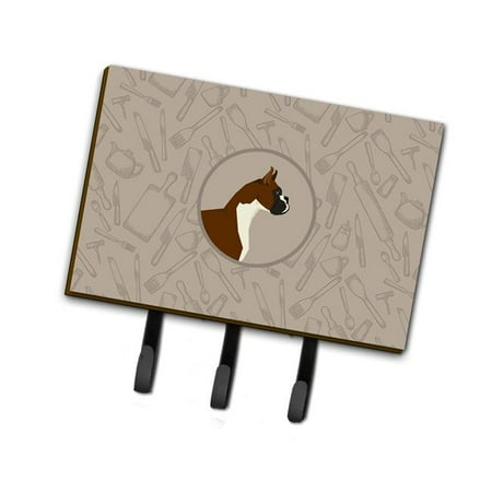 

Boxer in the Kitchen Leash or Key Holder