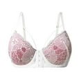 thumbnail image 4 of XIYON Bras For Women Supportive Lace Back Closure Full Coverage Bra For Female Comfortable And Stylish Lingerie For Comforable Everyday Bra, 4 of 4