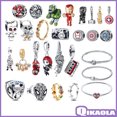 thumbnail image 2 of S925 Plata Pandora & Marvel Serie Co-Branded-Adecuada Para Pulsera Original-Joyería Con Cuentas DIY, 2 of 4