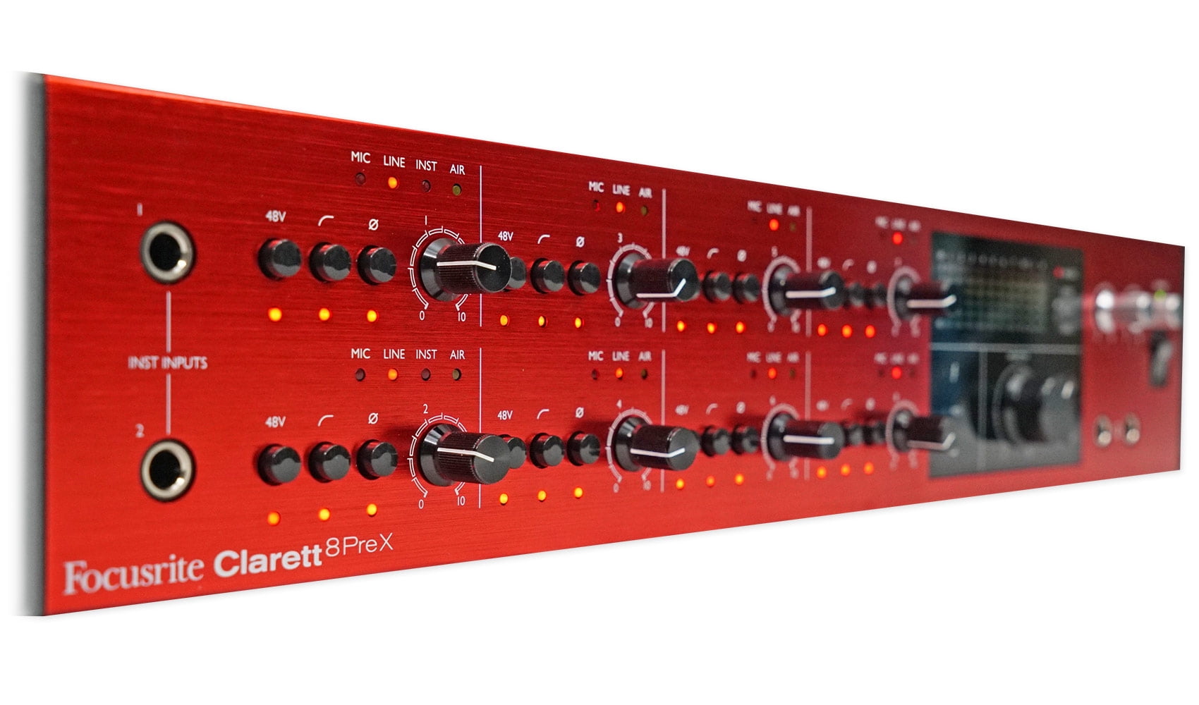Focusrite CLARETT 8PREX Thunderbolt Audio Interface+Control