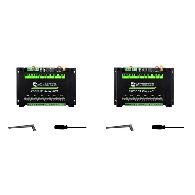 2X el Módulo de Relé WiFi ESP32-S3 de 6 Canales de Industrial Admite Relé de Interfaz WiFi/Bluetooth/RS485/