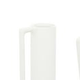 thumbnail image 6 of CosmoLiving by Cosmopolitan 17", 16", 16"H White Ceramic Vase with Sleek Handles, Set of 3, 6 of 16