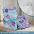 thumbnail image 3 of Whosucclay Colorful Mermaid Scales Print Recliner Slipcover-Stretch Soft Slip Reclining Chair Slipcovers, 4 -Pieces Furniture Protector for Recliner, Fitted Sofa Couch Cover with Pocket, 3 of 8