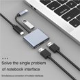 thumbnail image 2 of Tipo C Hub 4 En 1 Adaptador 4K Usb C A Puerto De Carga Usb 3.0 87W Pd Dual Compatible Con Hdmi Para Macbook Monstrate EL012976-00, 2 of 6