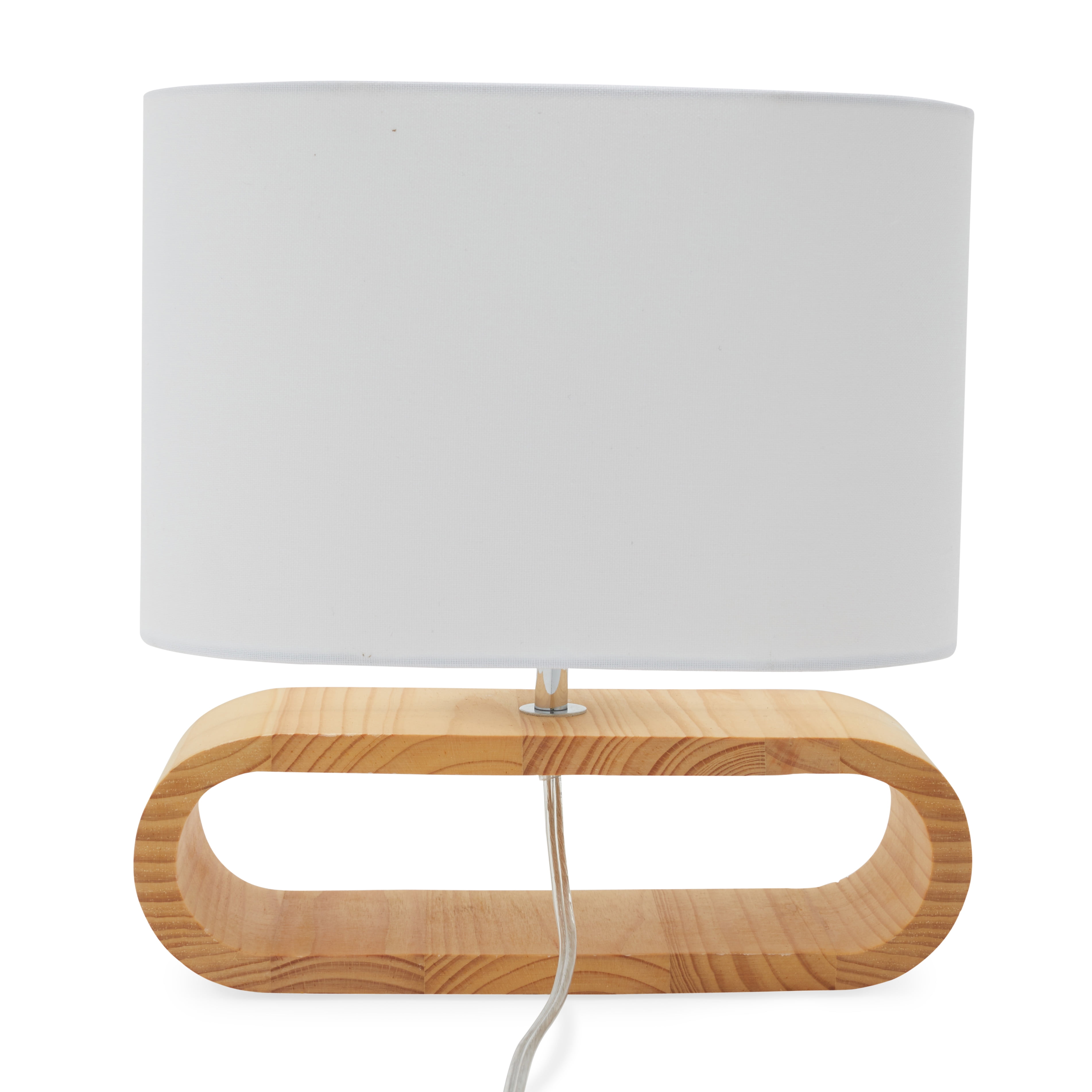 oak bedside lamps