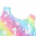 thumbnail image 6 of Toddler Girls Ballet Leotards Kids Children Sparkle Patchwork Sleeveless Athletic Gymnastics Costumes Bodysuits Dance Wear 2-10Y, 6 of 9