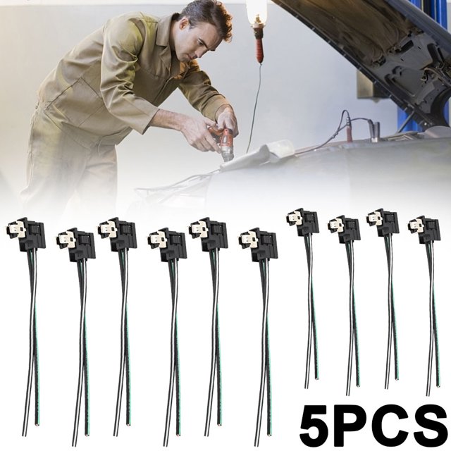 2 Uds Lámpara Halógena Coche Enchufe Faro Conector Arnés Cable Adaptador