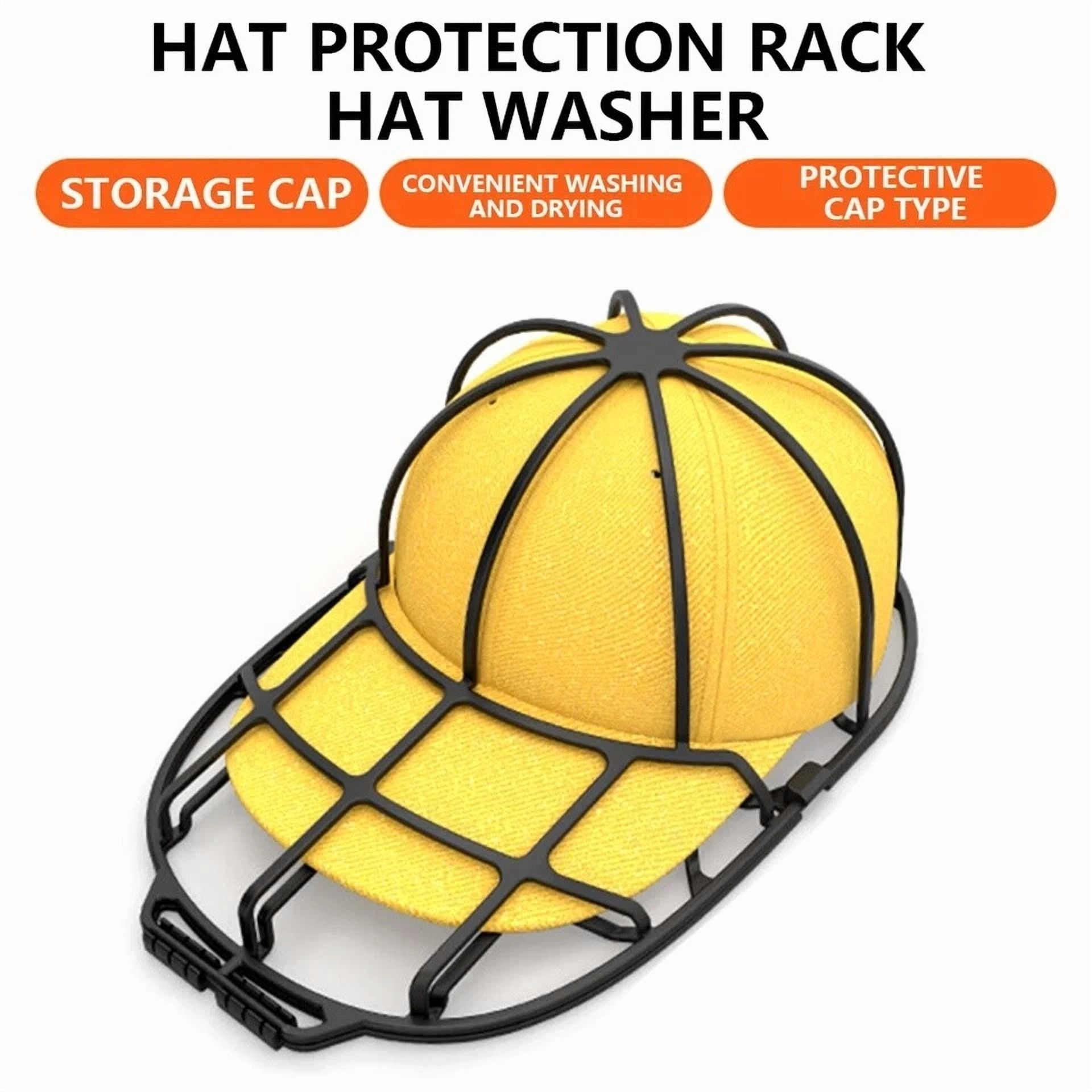 Hat Washer Baseball Cap Cleaner Machine Washing Cage Holder Frame Net 3 Pack
