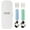 Blue, Green, variant on Rowers & Moon 2-Piece Stainless Steel Toddler Fork & Spoon Utensil Set