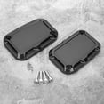 thumbnail image 3 of Brake Cylinder Covers Brake Master  Brake Reservoir  Oil Cup Cover Motorcycle Front Brake Fluid Reservoir Oil Cup  Cylinder Cover Fits For VRSCF VRSCA VRSCDBlack, 3 of 8