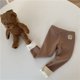 thumbnail image 3 of Leggings de invierno para niñas, pantalones de algodón, pantalones para niños, pantalones para niñas, pantalones ajustados elásticos y gruesos para niños de 1 a 6 años, 3 of 4