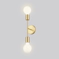 thumbnail image 6 of Eglo 205331A Avondale 2 Light 13" Tall Wall Sconce - Gold, 6 of 8