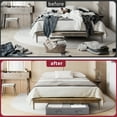 thumbnail image 2 of WEENEED 90L Under Bed Storage Bag, Foldable Closet Organizer for Blankets, Towels, Comforter, Sweaters, Linen Sheets, 2 of 6