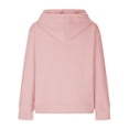 thumbnail image 2 of Mercatoo Teen Girls' Cute Sweatshirts with Hood Kids Oversized Long Sleeve Pullover Tops with Pocket Fall Winter School Trendy Clothes, 2 of 8