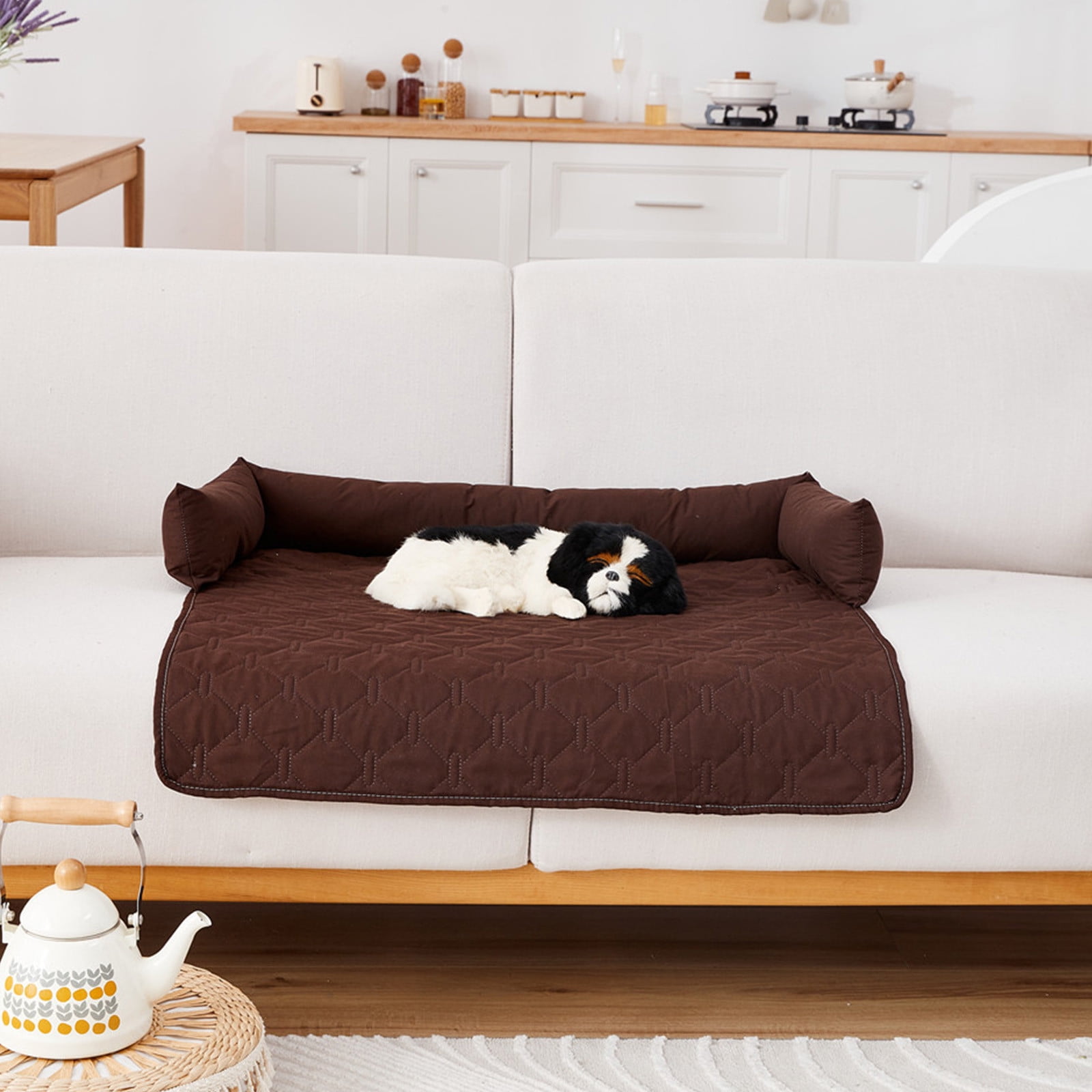 Vadktai Waterproof Dog Blanket, 30x30 inches Small Pet Couch Covers for Sofa, Chair Bed Furniture Protector from Dogs Washable and Reversible