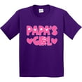 thumbnail image 3 of Inktastic Papa's Girl Youth T-Shirt, 3 of 5