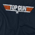 thumbnail image 3 of Top Gun  Adult Distressed Logo T-Shirt, 3 of 4