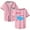 Pink, variant on Quinn XCII Look I'm Alive Tour 2025 Merch Baseball Jersey Shirt V-Neck Women Men Short Sleeve Streetwear Clothes