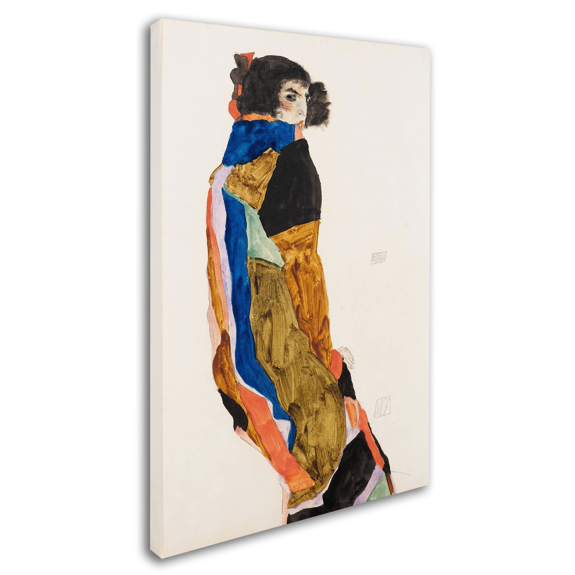 Trademark Fine Art 'Moa' Canvas Art by Egon Schiele