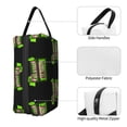 thumbnail image 3 of XMXT Large Capacity Makeup Bag, Games Life Green Print Storage Bags Travel Toiletry Cosmetic Bag for Women Men, 3 of 9