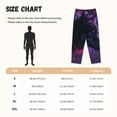 thumbnail image 4 of Lsque Galactic Wolf Stare Print Women's Pajama Pants, Lounge Pant - Comfortable Home Wear,Elastic Waistband, Stylish Design-Large, 4 of 9