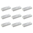 thumbnail image 1 of Injueey 9x vajilla de palillos de cerámica lisa blanca diseñada para una mayor durabilidad, soporte para palillos fácil de limpiar Mostrada blanco+8*3*1.5 cm, 1 of 6
