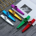 thumbnail image 4 of Dsseng Kazoos Musical Instruments 6 Different Colors of Metal Kazoos for Kids Child Senior Adult Beginner, 4 of 7
