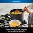 thumbnail image 3 of Ninja Foodi NeverStick Premium Hard-Anodized 6 1/2-Quart Stock Pot with Glass Lid, slate grey, C30465, 3 of 9