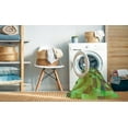 thumbnail image 2 of Ahgly Company Machine Washable Indoor Square Transitional Green Area Rugs, 3' Square, 2 of 7