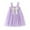 Purple, variant on Odeerbi 6M-5Y Toddler Girls Cute Tulle Dresses Kids Summer Mesh Solid Color Print Bow Suspenders Dress Skirt Baby Clothes Beige