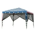 thumbnail image 1 of Gymax 10' x 10' Outdoor Pop-up Canopy Tent w/ Mesh Sidewalls Carrying Bag, 1 of 7