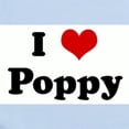 thumbnail image 2 of CafePress - I Love Poppy Infant Bodysuit - Baby Light Bodysuit, Size Newborn - 24 Months, 2 of 4