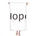 thumbnail image 1 of Hope Word Inspirational Quote Sayings Hand Towel Bath Facecloth Soft Cotton Washcloth, 1 of 4