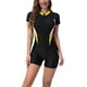 thumbnail image 1 of Traje de Surf con Cremallera de Manga Larga Impresa en Trajes de Baño de Bikini de Mujer, Conjunto de Dos Piezas de Buceo para la Playa Y la Piscina, 1 of 9