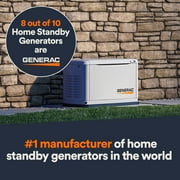 Generac Guardian 14kW Whole Home Standby Generator with 200A Transfer Switch
