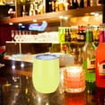 thumbnail image 4 of Coofit 2 Pcs Verres à Vin en Acier Inoxydable Isolés Verres à Bière avec Couvercle, 4 of 10