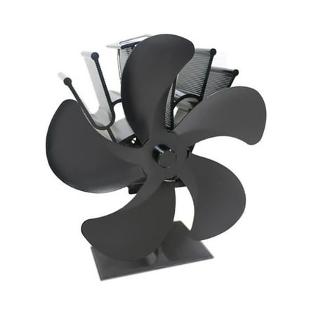 

Famure Fireplace Fan|Fireplace Fan 5 Blades Silent Stove for Large Air Volume