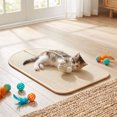 thumbnail image 6 of Sisal Scratching Mat for Indoor Cats Heavy Duty Sofa and Wall Mount Claw Scratcher Pad, Furniture Guard for Apartment Living, Space Saving Pet Toy, 6 of 6
