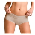 thumbnail image 3 of Bóxer Berlei para Mujer, Beige Talla CH, 3 of 3