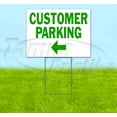 thumbnail image 1 of Customer Parking Left (18" x 24") Yard Sign, Includes Metal Step Stake, 1 of 6