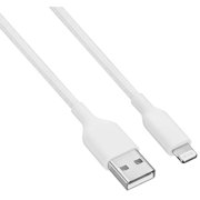 Best Buy Essentials 1.8m (5.9 ft.) Braided USB-A to Lightning Cable (BE-MCA6ALW-C -White