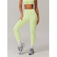 thumbnail image 3 of Leggings de cintura alta con bolsillos for mujer, pantalones de Yoga elásticos suaves, Leggings de entrenamiento informales a prueba de sentadillas, 3 of 6